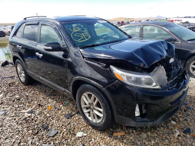 KIA SORENTO LX 2014 with VIN 5XYKTCA68EG539620 - Photo from auction