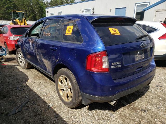 Photo 3 from auction – 2013 FORD EDGE SEL with VIN 2FMDK4JC5DBA80147