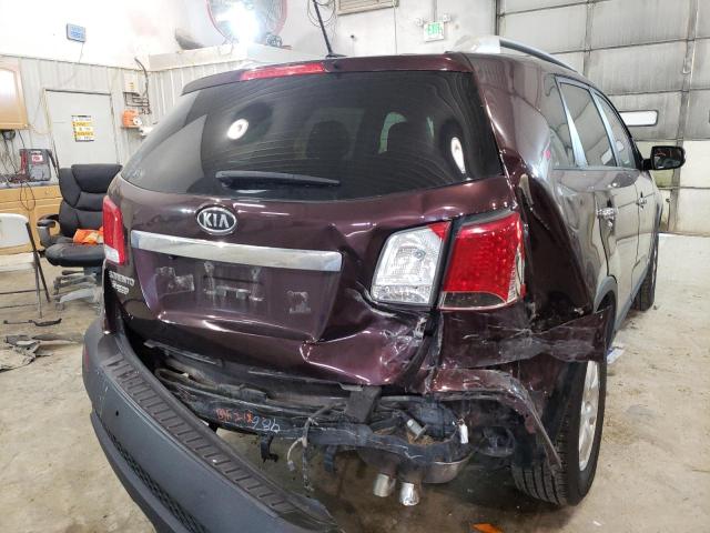 Photo 9 from auction – 2012 KIA SORENTO BA with VIN 5XYKTCA69CG307279