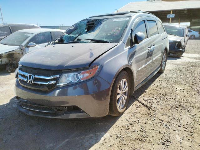 Photo 2 from auction – 2016 HONDA ODYSSEY EX with VIN 5FNRL5H64GB025872