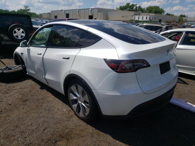 Photo 3 from auction – 2022 TESLA MODEL Y with VIN 7SAYGDEE3NF353760