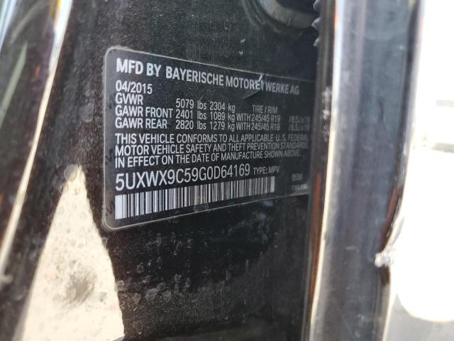 Photo 10 from auction – 2016 BMW X3 XDRIVE2 with VIN 5UXWX9C59G0D64169