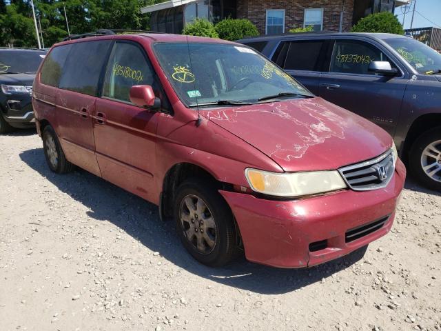 HONDA ODYSSEY EX 2002 with VIN 2HKRL18652H507821 - Photo from auction