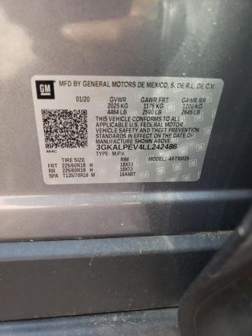 Photo 10 from auction – 2020 GMC TERRAIN SL with VIN 3GKALPEV4LL242486