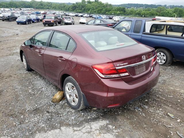 Photo 3 from auction – 2014 HONDA CIVIC LX with VIN 2HGFB2F57EH516265