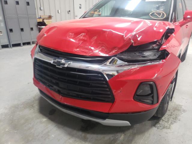 Photo 9 from auction – 2020 CHEVROLET BLAZER 2LT with VIN 3GNKBCRS6LS611874