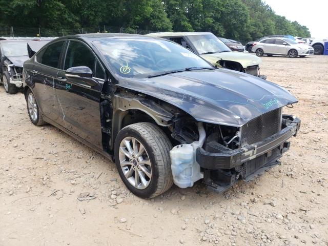 FORD FUSION SE 2017 with VIN 3FA6P0HD1HR261815 - Photo from auction