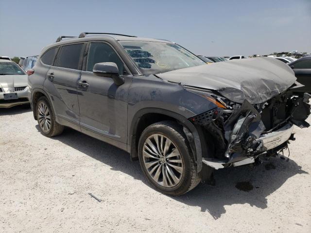TOYOTA HIGHLANDER 2020 with VIN 5TDFZRBH2LS017293 - Photo from auction