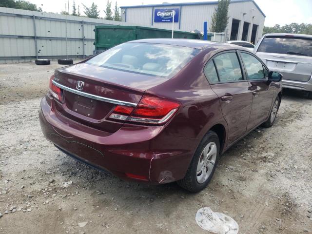Photo 4 from auction – 2015 HONDA CIVIC LX with VIN 19XFB2F58FE258964