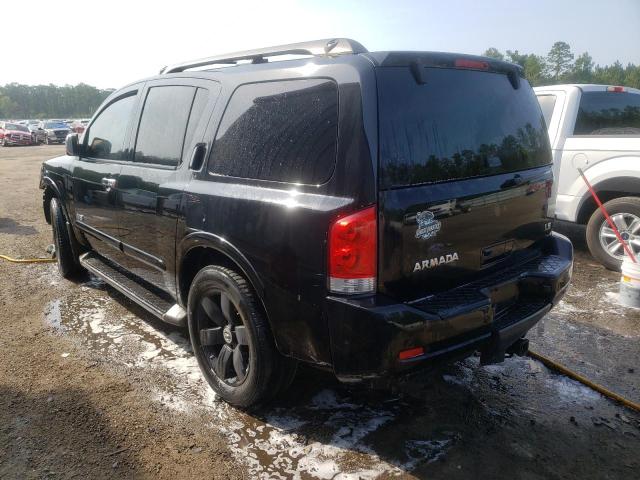 Photo 3 from auction – 2008 NISSAN ARMADA SE with VIN 5N1BA08C98N602409