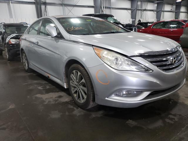 HYUNDAI SONATA SE 2014 z numerem VIN 5NPEC4AC8EH874345 - Zdjęcie z aukcji