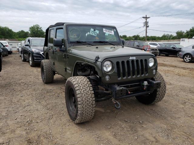 JEEP WRANGLER U 2015 with VIN 1C4BJWDG1FL603031 - Photo from auction