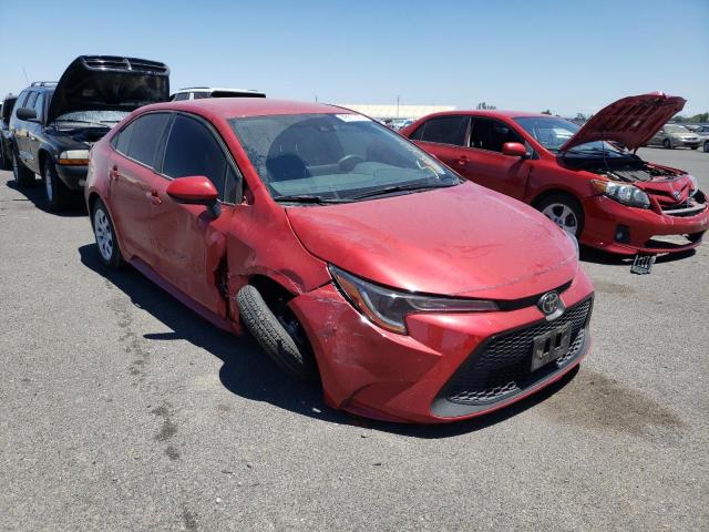 TOYOTA COROLLA LE 2021 with VIN JTDEPMAE8MJ135004 - Photo from auction