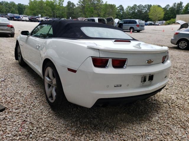 Photo 3 from auction – 2012 CHEVROLET CAMARO LT with VIN 2G1FB3D30C9207971