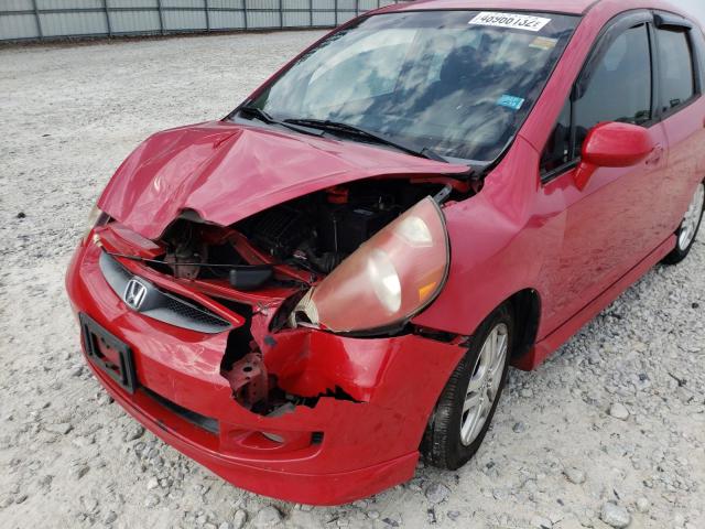 Photo 9 from auction – 2007 HONDA FIT S with VIN JHMGD38657S064593
