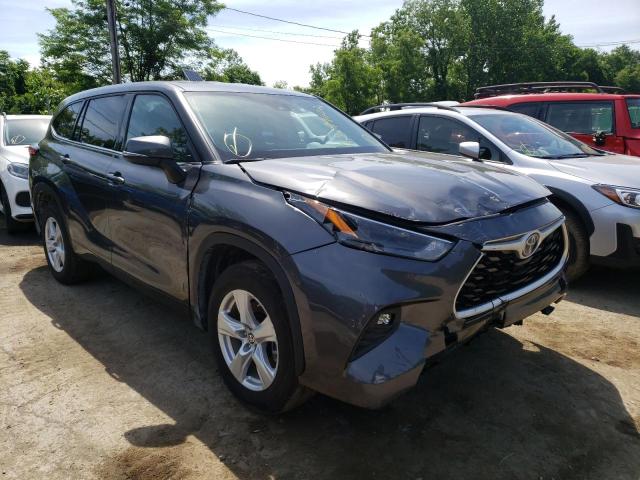 TOYOTA HIGHLANDER 2022 with VIN 5TDZARAH5NS510362 - Photo from auction