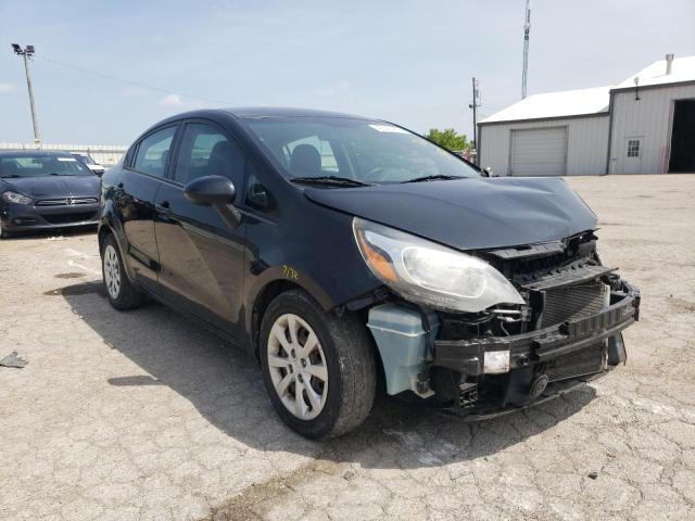 KIA RIO EX 2014 with VIN KNADN4A39E6374871 - Photo from auction
