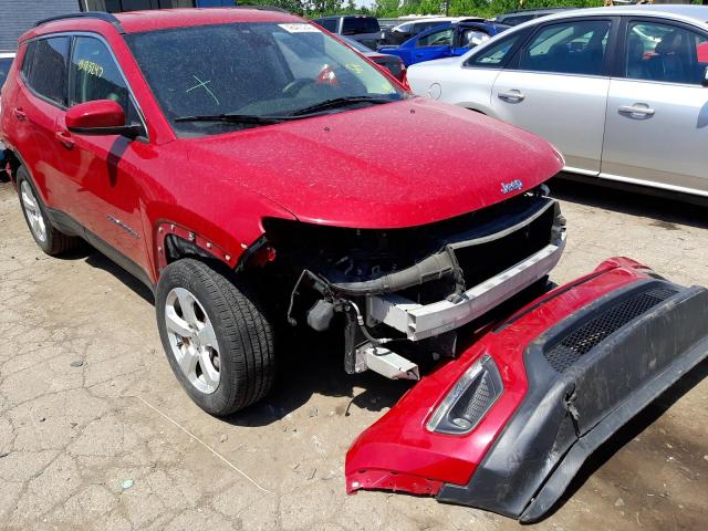 JEEP COMPASS LA 2018 with VIN 3C4NJDBB3JT239247 - Photo from auction