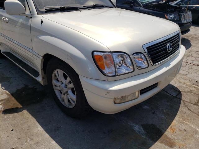Photo 9 from auction – 1999 LEXUS LX 470 with VIN JT6HT00W8X0030783