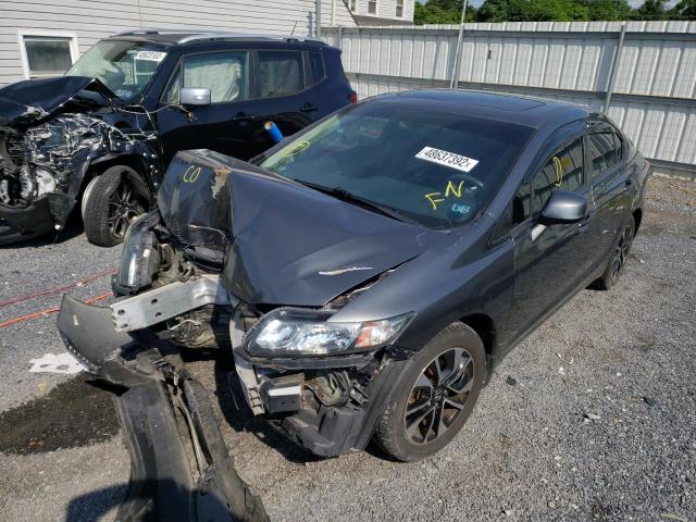 Photo 2 from auction – 2013 HONDA CIVIC EX with VIN 19XFB2F83DE253114