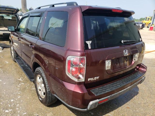 Photo 3 from auction – 2008 HONDA PILOT SE with VIN 5FNYF28398B002757