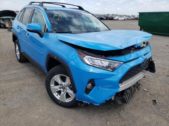 TOYOTA RAV4 XLE 2021 with VIN 2T3P1RFV0MW238564 - Photo from auction
