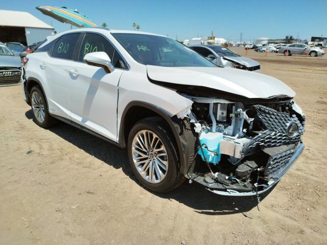 LEXUS RX 450H 2020 with VIN 2T2JGMDA3LC050553 - Photo from auction