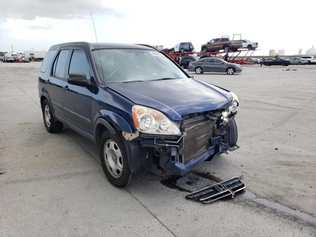 HONDA CR-V LX 2005 with VIN SHSRD68585U304077 - Photo from auction