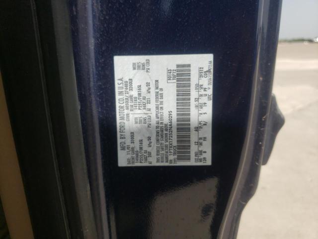 Photo 10 from auction – 2002 FORD F150 with VIN 1FTRX17252NA60295