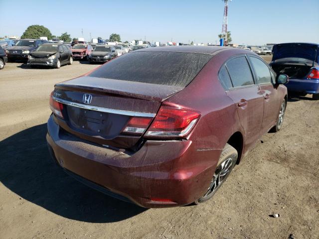 Photo 4 from auction – 2013 HONDA CIVIC EXL with VIN 19XFB2F96DE200142