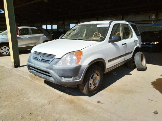 Photo 2 from auction – 2002 HONDA CR-V LX with VIN JHLRD78472C054492