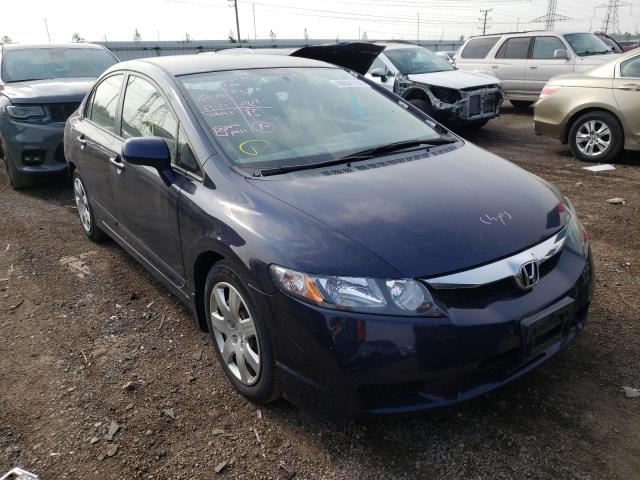 HONDA CIVIC LX 2010 with VIN 19XFA1F53AE027055 - Photo from auction