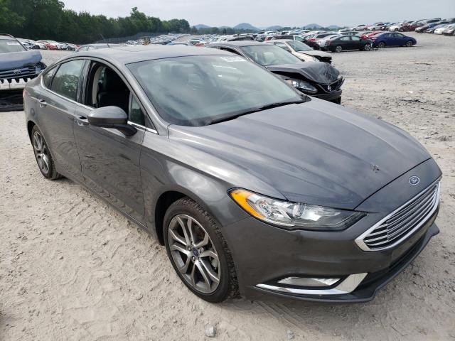 FORD FUSION SE 2017 with VIN 3FA6P0HD8HR207900 - Photo from auction