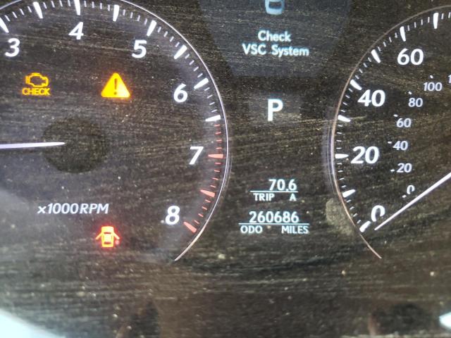 Photo 8 from auction – 2007 LEXUS LS 460 with VIN JTHBL46F975046439