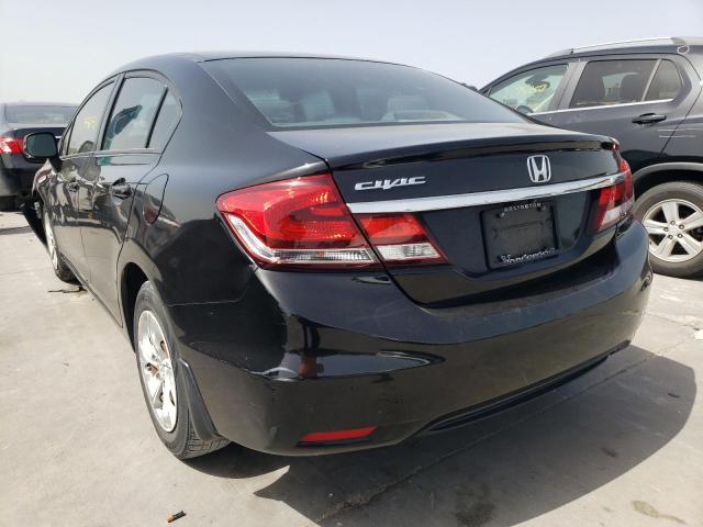 Photo 3 from auction – 2013 HONDA CIVIC LX with VIN 2HGFB2F55DH548470