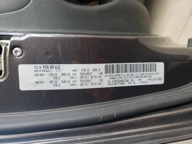 Photo 10 from auction – 2017 DODGE GRAND CARA with VIN 2C4RDGEG8HR671802