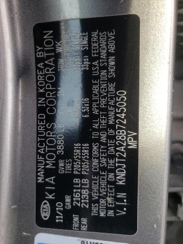 Photo 10 from auction – 2011 KIA SOUL +/!/S with VIN KNDJT2A28B7245050