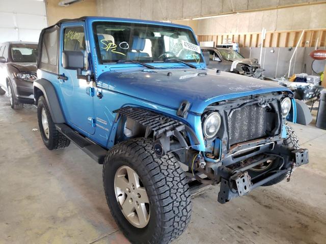 JEEP WRANGLER S 2010 with VIN 1J4AA2D19AL212387 - Photo from auction
