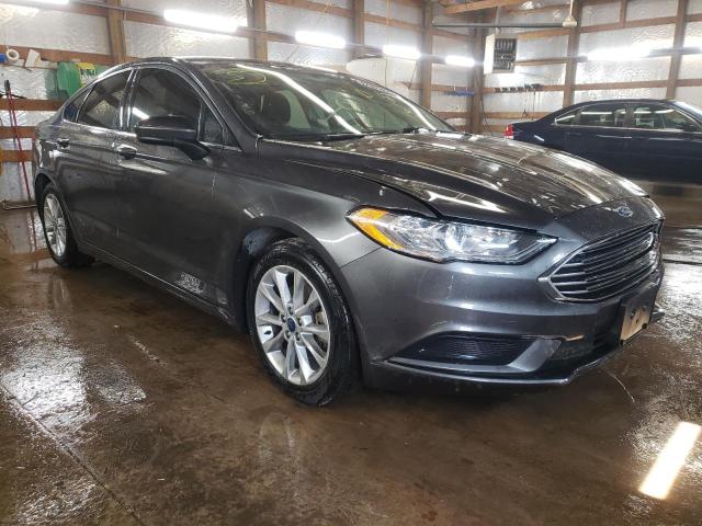 FORD FUSION SE 2017 with VIN 3FA6P0HD3HR367425 - Photo from auction