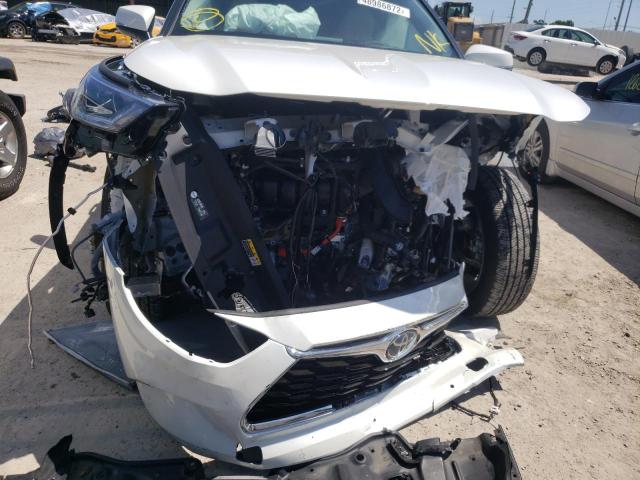 Photo 9 from auction – 2021 TOYOTA HIGHLANDER with VIN 5TDYARAHXMS008411