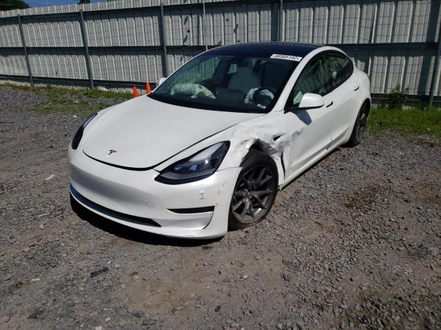 Photo 2 from auction – 2021 TESLA MODEL 3 with VIN 5YJ3E1EA8MF047242
