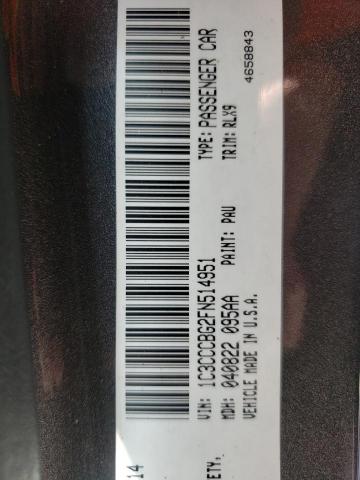 Photo 10 from auction – 2015 CHRYSLER 200 S with VIN 1C3CCCBG2FN514951