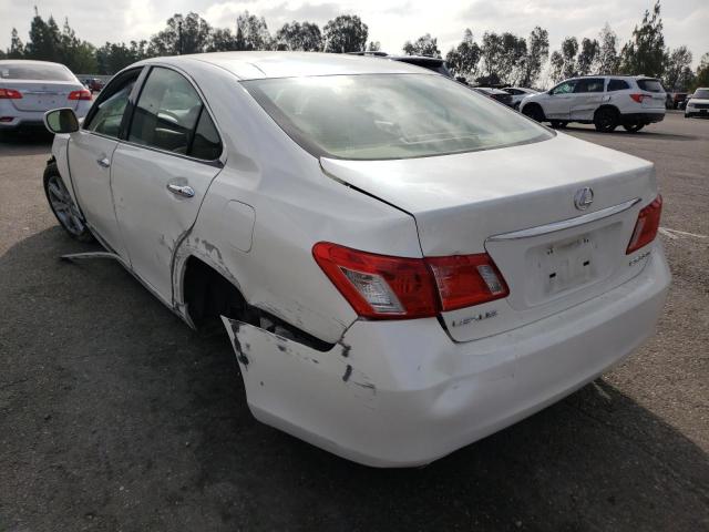 Photo 3 from auction – 2007 LEXUS ES 350 with VIN JTHBJ46G172009434