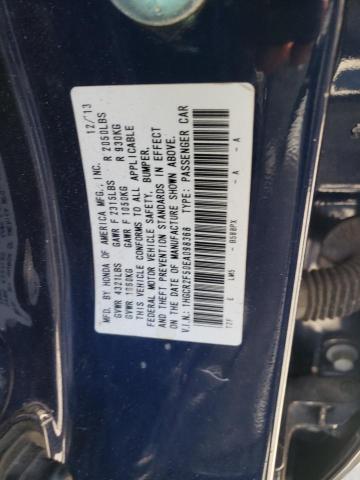 Photo 10 from auction – 2014 HONDA ACCORD SPO with VIN 1HGCR2F50EA098368