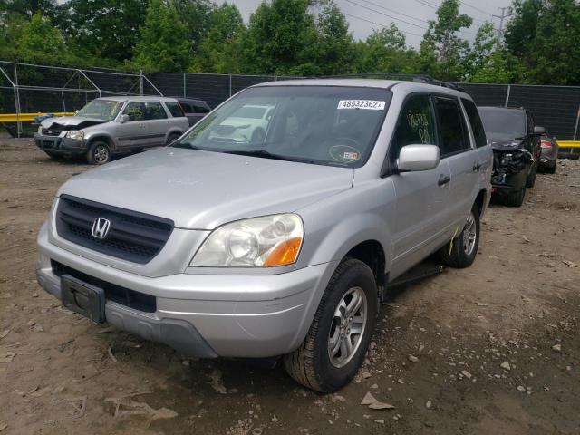 Photo 2 from auction – 2005 HONDA PILOT EXL with VIN 5FNYF18685B050444