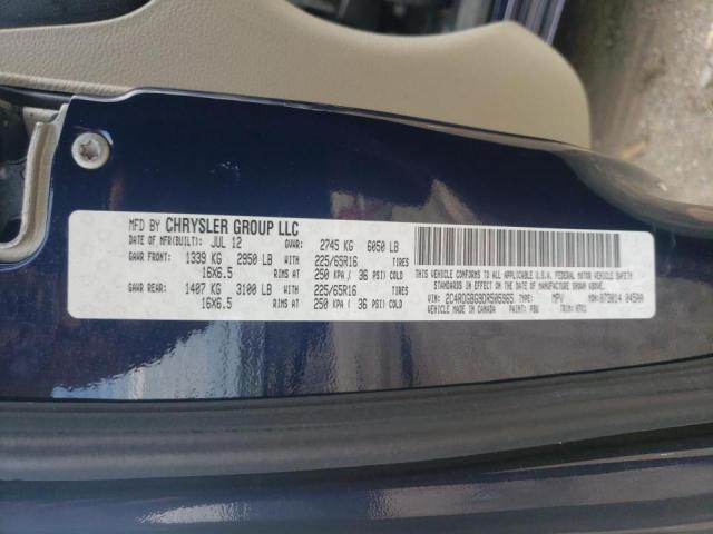 Photo 10 from auction – 2013 DODGE GRAND CARA with VIN 2C4RDGBG9DR505965
