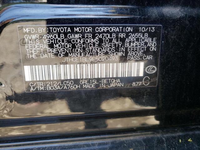 Photo 10 from auction – 2014 LEXUS GS 350 with VIN JTHCE1BL9E5020493