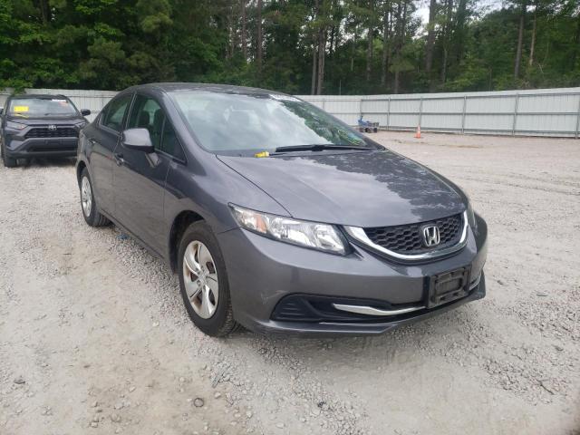 HONDA CIVIC LX 2013 with VIN 19XFB2F51DE262948 - Photo from auction