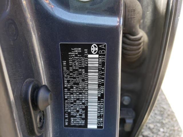 Photo 10 from auction – 2017 TOYOTA COROLLA L with VIN 5YFBURHE0HP687032