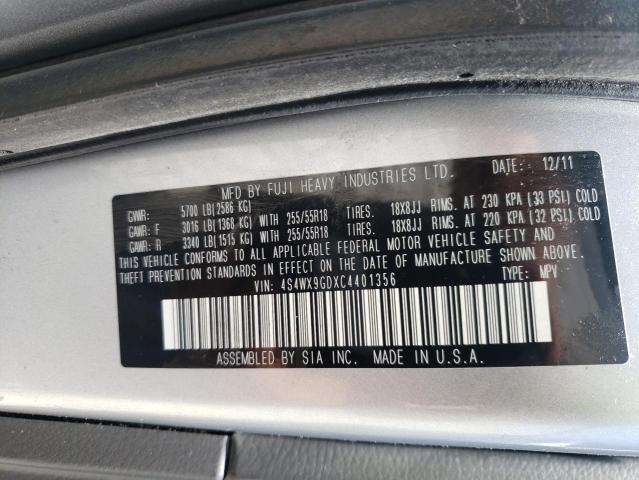 Photo 10 from auction – 2012 SUBARU TRIBECA LI with VIN 4S4WX9GDXC4401356